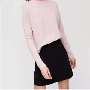 Aritzia Babaton A-Line Skirt (Black)